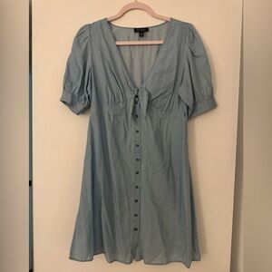 Jessica Simpson Light Blue Mini Dress